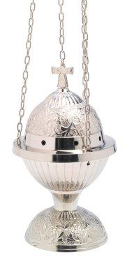Nickel Plated Thurible H 24 cm