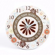 Rejoice And Be Glad 11" Wall Clock