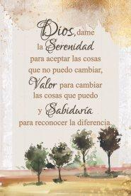 Spanish Plaque-God Give Me Serenity (Dios Dame La Serenidad) (4 x 6)
