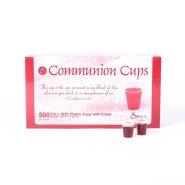 Communion Cups with Cross Full Size 1 3/8In Pack of 500