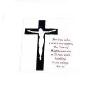 Prayer Cloth Malachi 4:2 Jesus/Cross Pack of 6