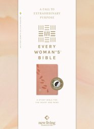 NLT Every Woman's Bible, Filament Enabled (LeatherLike, Pink Petals, Indexed, Red Letter)
