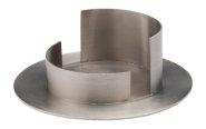 Nickel Plated Candle Holder D 8 cm Inside