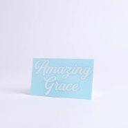 Amazing Grace Auto Vinyl Decal