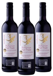 Pack of 3 Poterion Fair Trade Red Altar Wine
