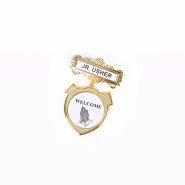 Badge Shield Jr Usher Ethnic Praying Hand Magnet