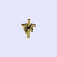 Cross With Robe Lapel Pin - Pack of 3