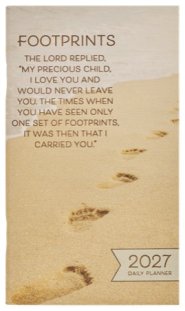 Planner-2027-Footprints In The Sand Daily Planner-Small