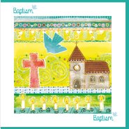 Baptism Church Greetings Card