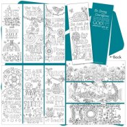 10 Images of Grace Colouring bookmarks