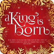 A King is born coaster