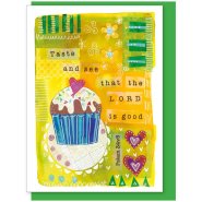 Taste and see Greetings Card