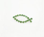 Peridot Swarovski Crystal Fish Brooch