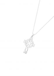 Sterling Silver Open Celtic Cross Pendant