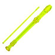 Descant Green Plastic Recorder