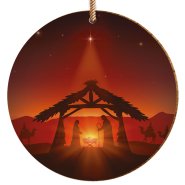 Stable Christmas Decoration