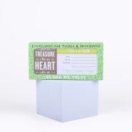 Offering Envelope Treasure Mt 6:21 Pack of 100