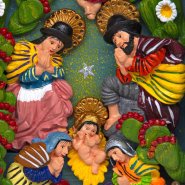 Large Nativity Retablo