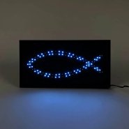 Light Up LED Fish Sign