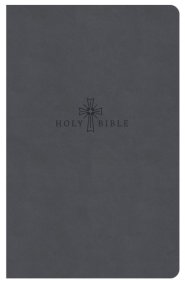 CSB Premium Gift Bible, Easy-to-Read Optimal Type, Charcoal