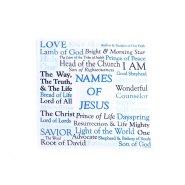 Prayer Cloth Names Of Jesus Pack of 6