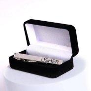 Tie Bar Usher Silver