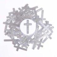 Amazing Grace Silver Pocket Cross - Pack of 200
