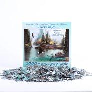 River Eagles Jigsaw Puzzle - 1000+ Pieces