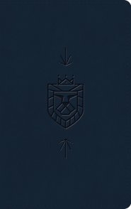 ESV Holy Bible for Kids (TruTone, Dark Blue, Lion of Judah Design)
