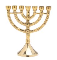 Plain Menorah H 11 cm