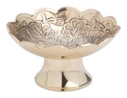 Incense Bowl with Flower Design D 10 cm