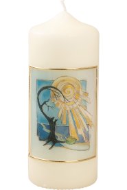 ArtistCandle Mourning H 15 cm D 6 cm