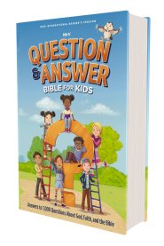 NIrV, Question and Answer Bible for Kids, Hardcover, Comfort Print: Answers to 1,000 Questions Kids Ask About God, Faith, and the Bible