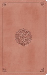ESV Thinline Bible, Thumb Indexed (TruTone, Blush Rose, Emblem Design)
