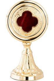 Gold Plated Reliquary H 15 cm