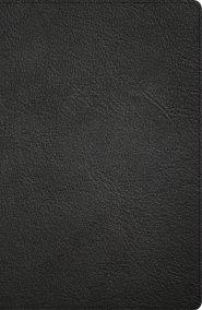 CSB Large Print Personal Size Reference Bible, Black