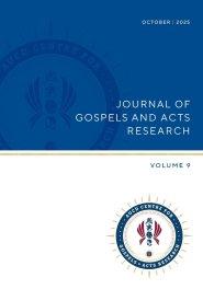 Journal of Gospels and Acts Research vol 9