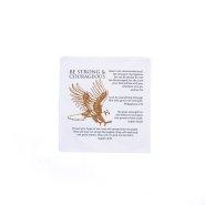 Prayers In My Pocket Strong & Courageous 8"x8"  Pack of 6