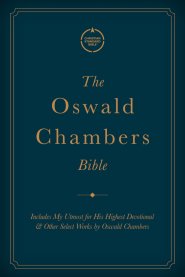 CSB Oswald Chambers Bible, Cloth Over Board