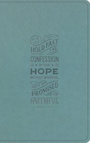 ESV Large Print Value Thinline Bible (TruTone, Paris Sky, Hebrews 10:23 Design)