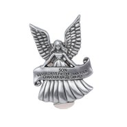 Never Drive Faster Son Angel Visor Clip - Pack of 4