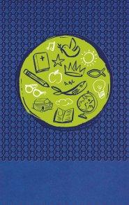 NIrV, Tiny Theologians Bible, Leathersoft over Board, Blue, Comfort Print