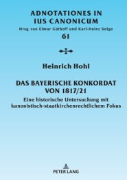 Bayerische Konkordat Von 1817/21