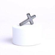Hematite Pocket Cross with Card - Pack of 1000