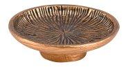 Anthracite & Gold Incense Bowl D 13 cm