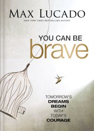 You Can Be Brave