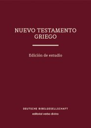 Nuevo Testamento Griego (UBS6), Edición de lectura (Tapa dura)