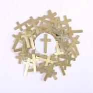 God Loves You Gold Pocket Cross - Pack of 200