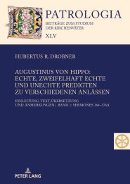 Augustinus Von Hippo: Echte, Zweifelhaft Echte Und Unechte Predigten Zu Verschiedenen Anlaessen