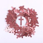 God Answers Prayers Pink Pocket Cross - Pack of 50